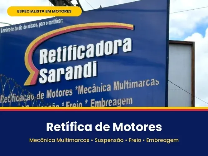 RETIFICADORA DE MOTORES - cabeçotes, comandos, pistões e virabrequins - Novas/usadas