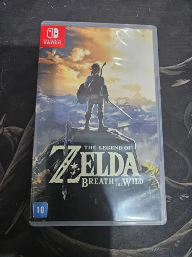 The Legend of Zelda Breath of the Wild ? Nintendo Switch ? Mídia Física Original