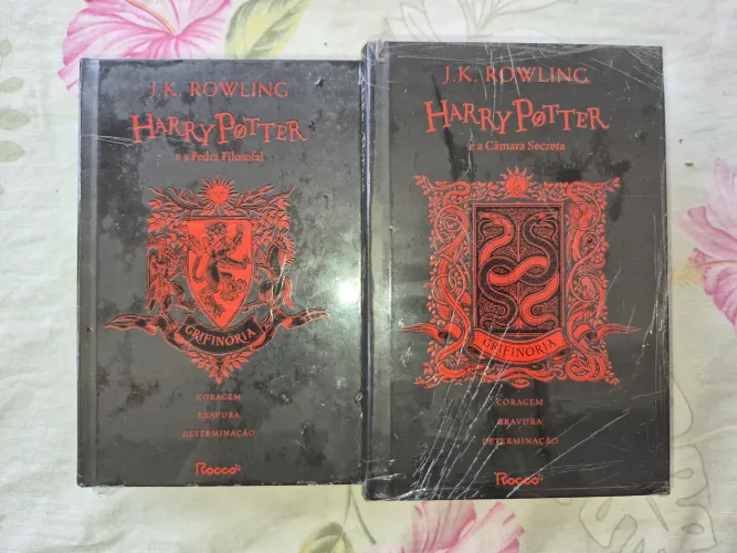 Harry Potter - Kit 4 Livros Ed. 20 Anos Grifinória (LACRADOS)