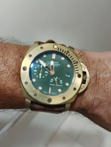 Relógio panerai Luminor Submersible  anos 1950