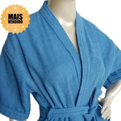 Roupão atoalhado feminino