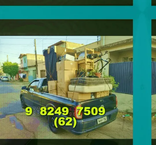 Frete! transporte de cargas + mudança em Setor Sul e Cidade Jardim!