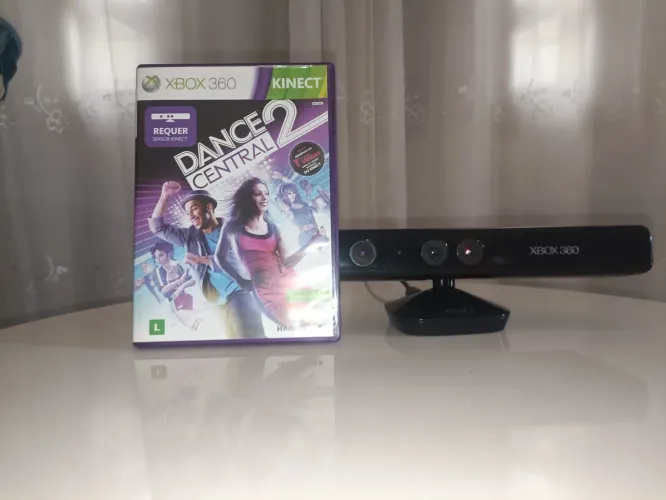 Kit Kinect Xbox 360 Original + Jogo Dance Central 2