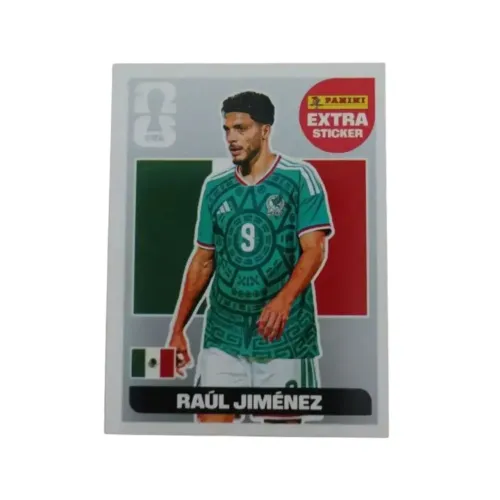 FIGURINHA LEGEND PRATA RAÚL GIMÉNEZ