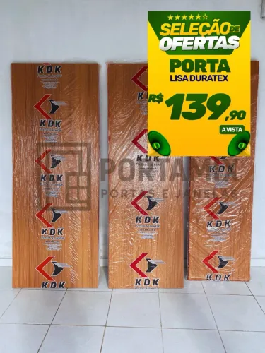 Porta nova de quarto duratex HDF lisa semi-oca
