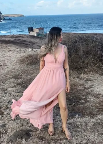 Vestido longo para festa