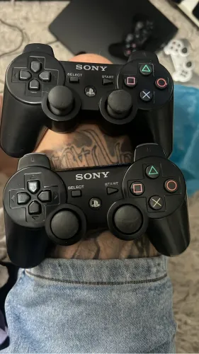 2 controles originais de ps3
