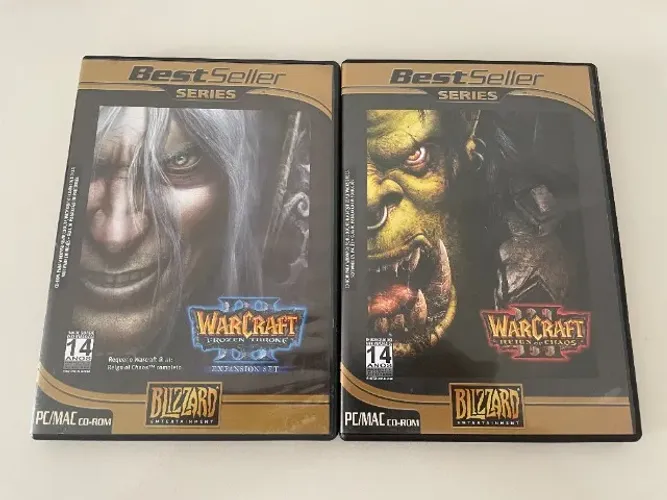 warcraft 3 reign of chaos + frozen throne
