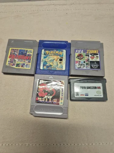 fitas game boy 