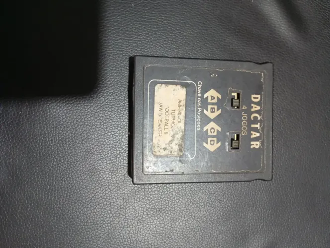 Comprou cartucho Atari 2600