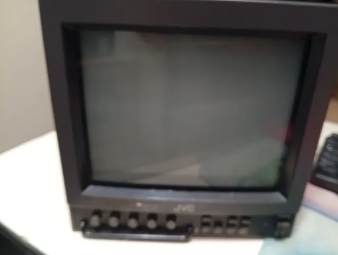 Monitor CRT JVC tubo 10 polegadas 