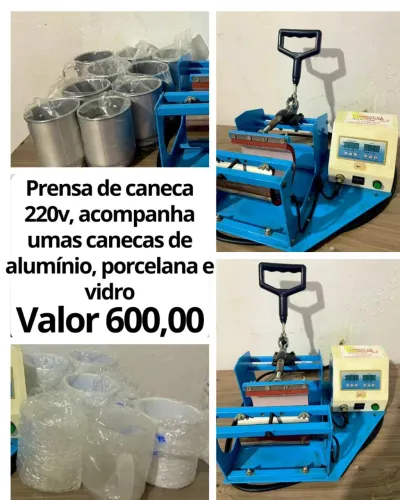 Prensa de caneca 