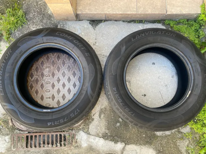 Par de pneus 175/75 r14