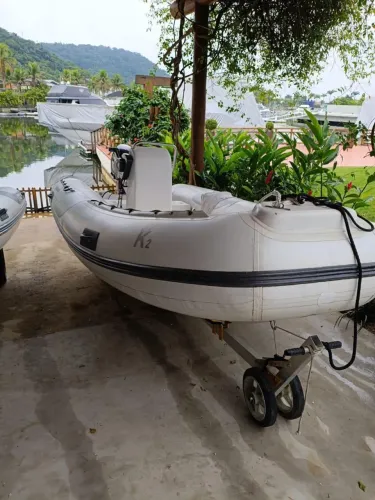 Bote zefir inflável motor de 50HP