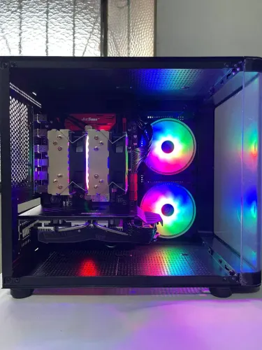 PC Gamer Rodan Intel Xeon 2680V4 RX 580 8GB16GB DDR4 SSD NVMe 256GB Fonte 600W 80Plus