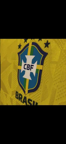 Camisa seleção Brasil versão jogador 