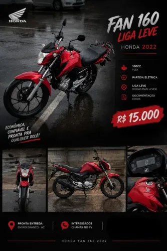 Honda fan 160 2022