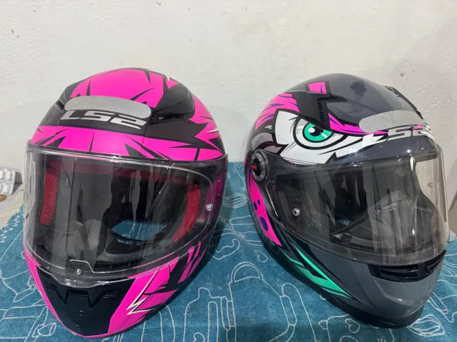 Capacete ls2 leia o anúncio