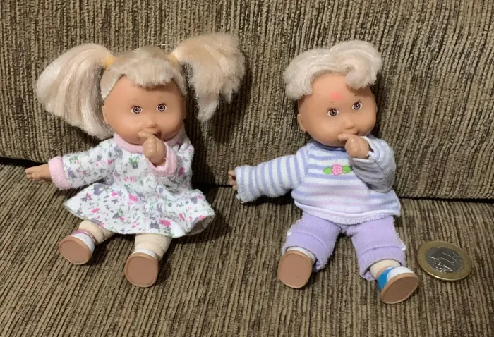 Bonecos Bem Me Quer Estrela Casal de Louros 14cm Vintages anos 80