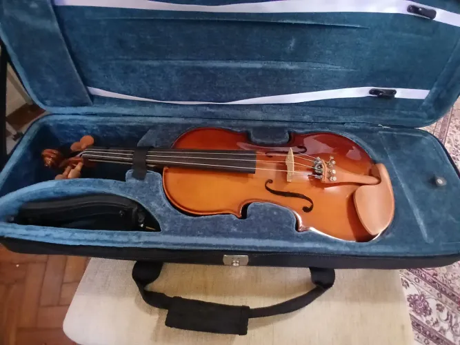 Violino Eagle 4/4 VE 441 sem arco analiso trocas
