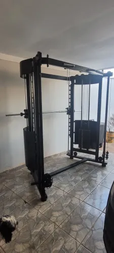 Crossover + Smith ( 2 baterias de pesos 80kg )