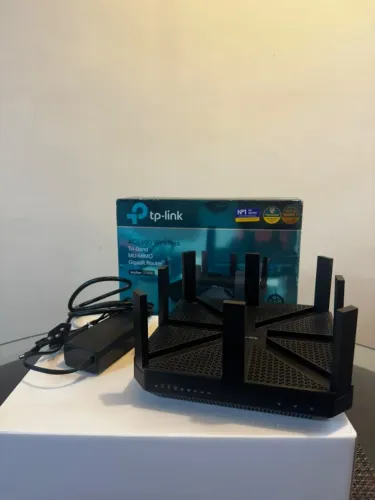 Roteador TP-Link Archer C5400 Gigabit Tri-Band (ZERADO)