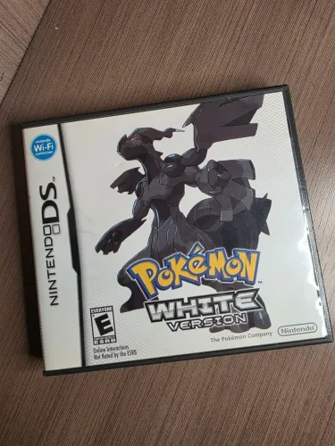 Pokémon White - Nintendo DS - Caixa/case e Encartes/Manuais Originais