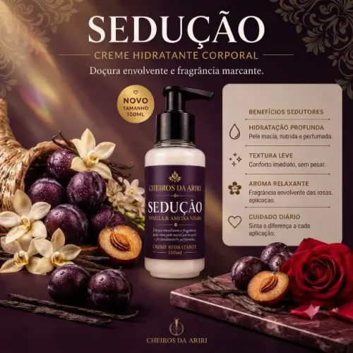 Creme Hidratante Cheiros da Ariri 100 mls
