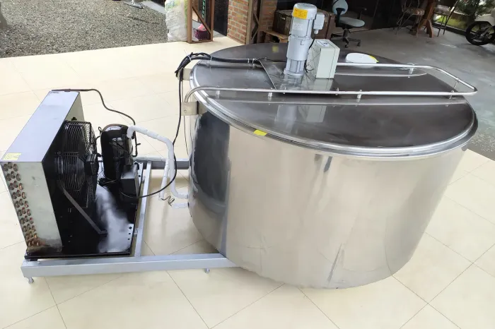 Tanque Tina  Refrigerado 500 Litros Inox de Açaí e Sorvetes Leite