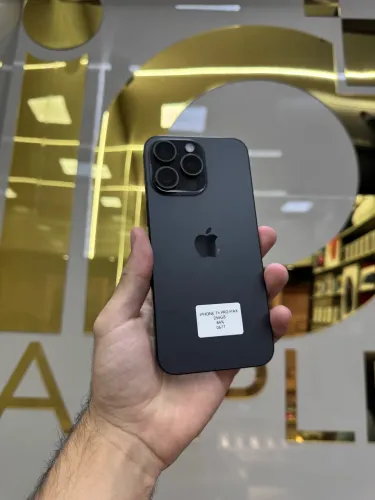 IPHONE 15 PRO MAX 256GB PRETO SEMI NOVO QUEIMAO 