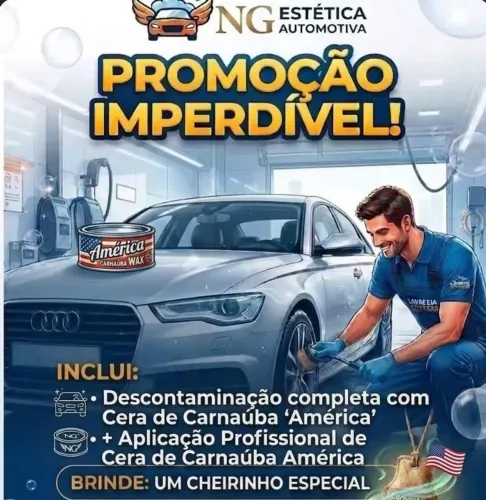 Lava jato NG contrata lavador de veículos