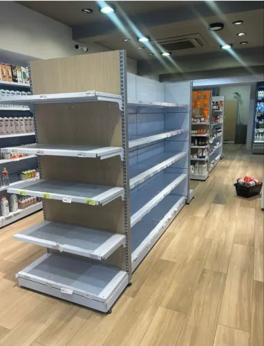 Prateleiras para mercado