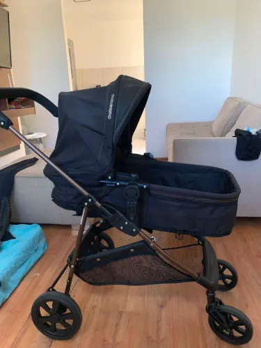 Carrinho Galzerano Napoli Berço e Passeio + Adaptador | Ótimo Estado