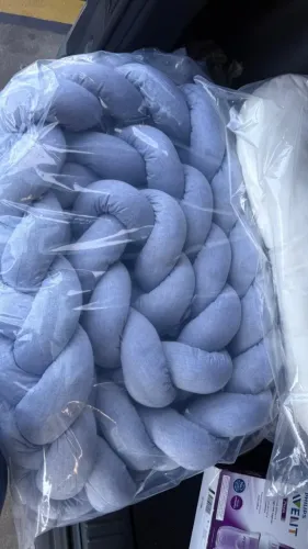 TRANÇA PARA BERÇO TECIDO MARAVILHOSO 100% LINHO