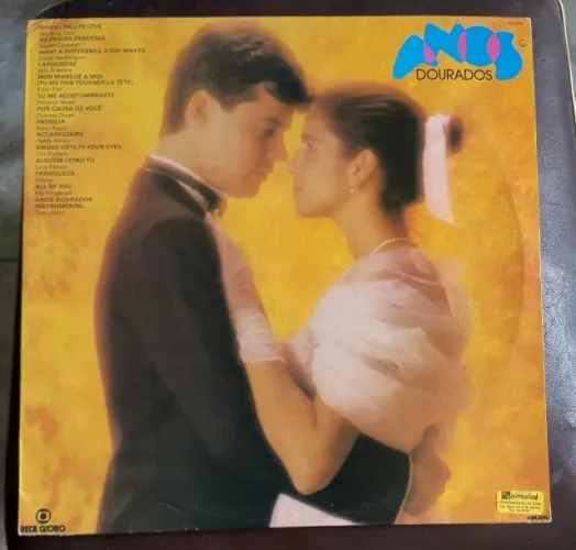 LP trilha sonora Novela Anos Dourados Rede Globo