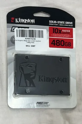 Ssd kingston 480gb Sata 3 NOVO