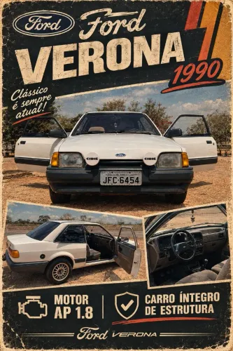 Ford Verona GLX 1.8 (modelo Antigo) 1990
