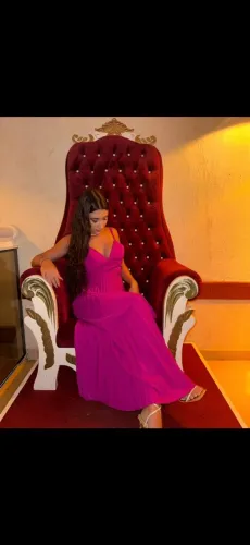 Vestido Longo Violeta