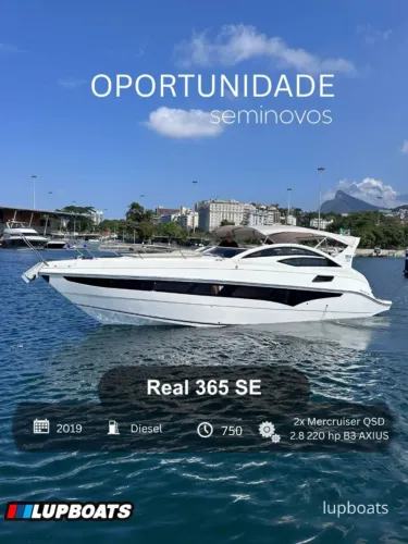 LANCHA REAL 365 SE - 2019 (PHANTOM, FOCKER, VENTURA, NX)
