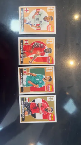 Vendo figurinhas extra