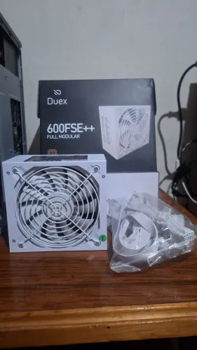 Fonte Duex 600W 80 Plus Modular