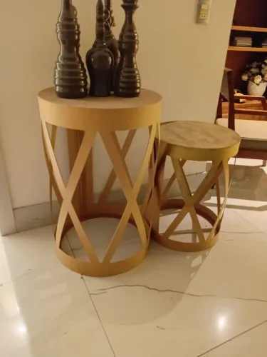 Mesas de festa kit com 2 peças
