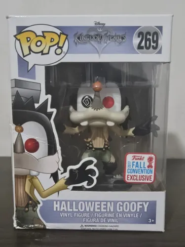 Funko Pop Halloween Goofy 269 Caixa Danificada Kingdom Hearts / Pateta