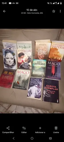 Vendo livros tudo 100.00