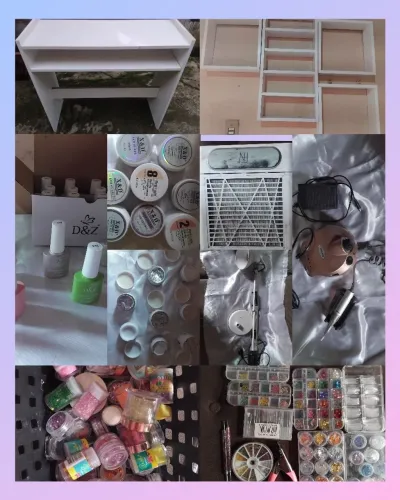 Kit completo para alongamento de unhas- vendo separado também