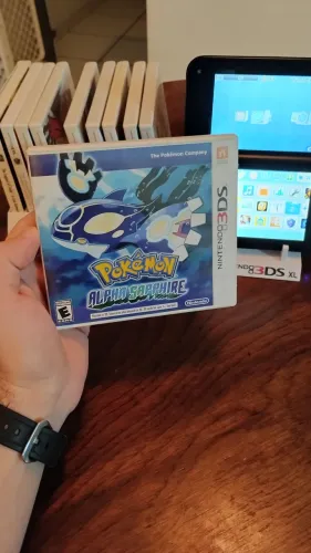 Pokémon Alpha Sapphire NA CAIXA