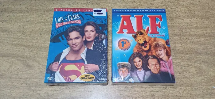 Box DVD Lacrado 1a Temp - Alf, O ETeimoso + Lois & Clark - As Novas Aventuras do Superman