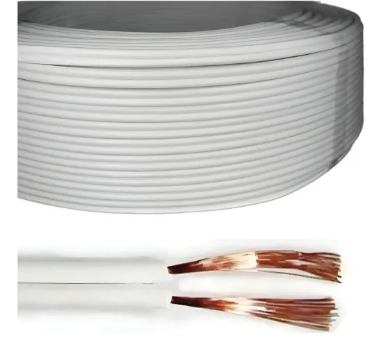 Fio paralelo 2,5mm² branco 10 metros
