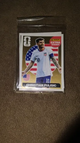 Figurinha Legend Pulisic dourada