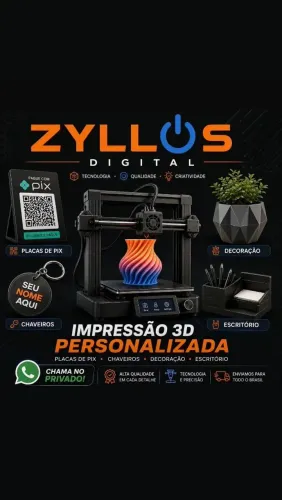 Impressão 3D Personalizada - Peças, Presentes e Protótipos
